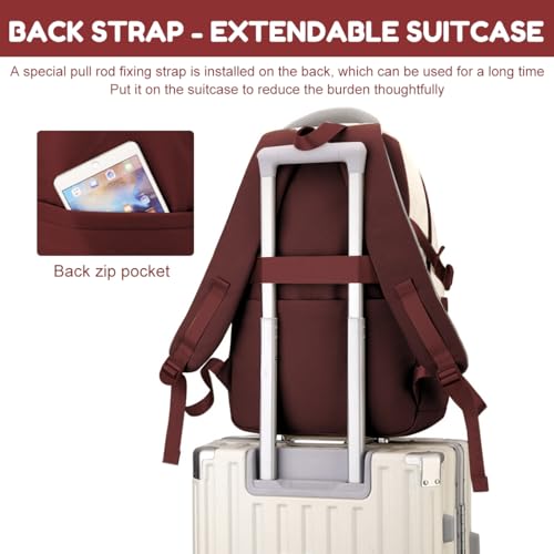 PALAY® Girls Backpack School with Small Zipper Pouch Fashion Red Nylon Padded Shoulder Straps Handle Design Multi Compartment Large for Camping Travel 3 PCS PALAY® Girls Backpack School with Small Zipper Pouch Fashion Red Nylon Padded Shoulder Straps Handle Design Multi Compartment Large for Camping Travel 3 PCS